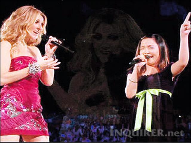 celine dion and charice
