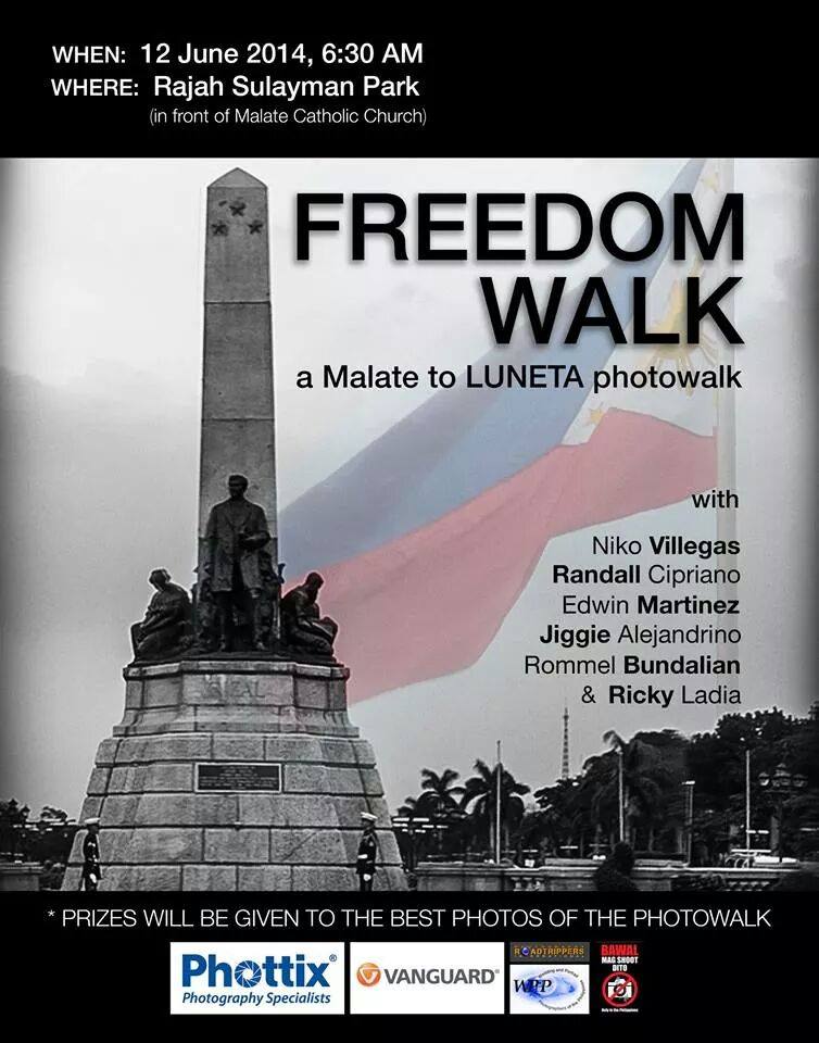 Edwin Cortero Tuyay Taralets!! Freedom Walk on June 12, 2014!!