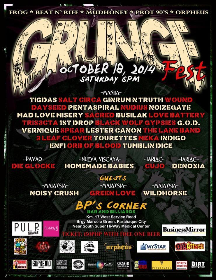 Grunge Fest Agimat Sining at Kulturang Pinoy