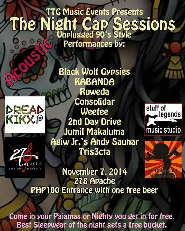 Ganda ng line-up! Kitakits mamya! #supportsouthscene #TTG