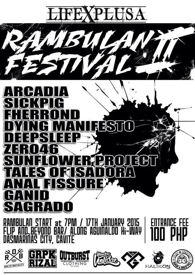 Rise of Brutality RAMBULAN FESTIVAL II | CAVITE