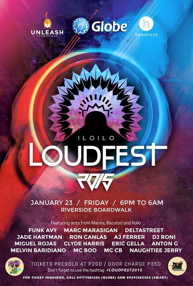 We are gonna be at every party! See you at Loudfest! #dinagyang2015