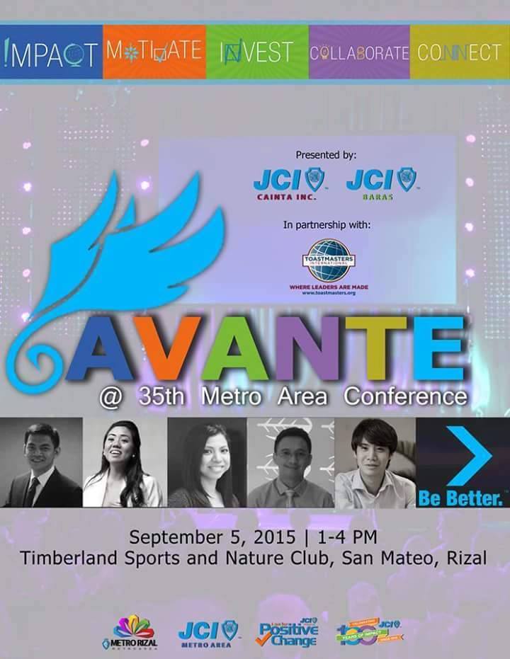 Nazh-Far Mariwa Berganio THIS IS GONNA BE SOOOOO AWESOME! See you all Soon! #JCIMetroAreacon2015 #ExperienceRizal