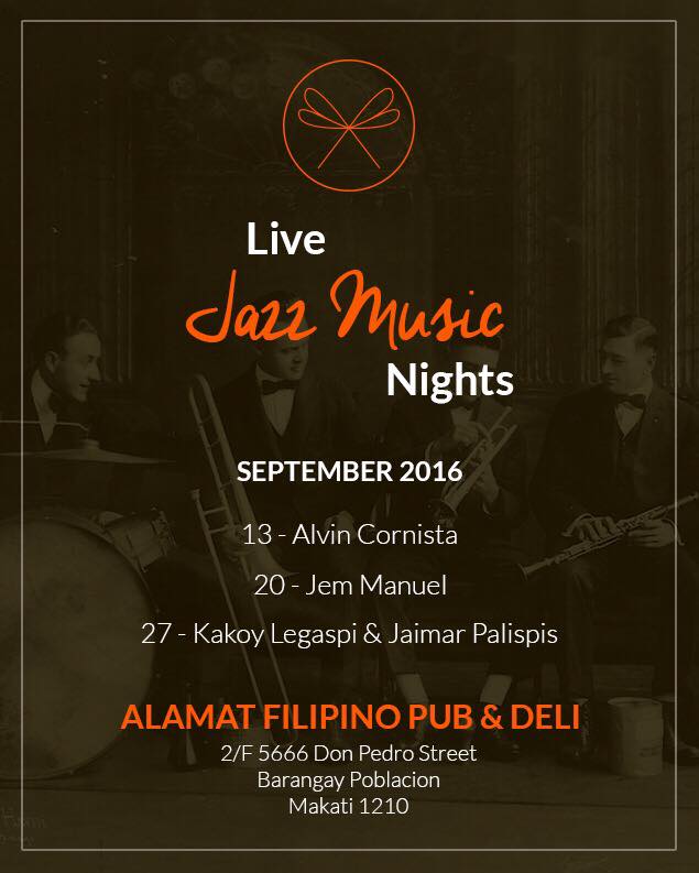 Alamat Filipino Pub & Deli Page Liked · September 11 · Truth is, craft beer tastes even better with jazz. 🎶