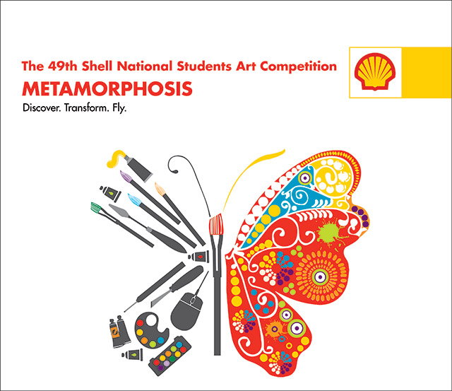 Ayala Museum and Shell present in partnership with Shell FuelSave, Shell Advance Motor Oils, Shell Rimula, Air21, Canson Artist Papers, Winsor & Newton, Liquitex, and National Book Store The 49th Shell National Students Art Competition Metamorphosis Discover. Transorm. Fly. October 13 - 30, 2016 Ground Floor Gallery, Ayala Museum The Shell group of companies once again held the 49th Shell National Students Art Competition, which for almost half a century has helped young students turn into masters. This year's theme was "Metamorphosis," which garnered thousands of submissions from artistically gifted college students from all over the nation. The exhibition will feature one hundred of this year's best entries and winners in the following categories: Oil/Acrylic, Watercolour, Sculpture, and Digital Fine Arts (Print). Past winners of this prestigious and long running collegiate-level art competition include National Artists Benedicto "BenCab" Cabrera, Jose Joya, Federico Alcuaz, and Ang Kiukok. FREE ADMISSION For inquiries and reservations: CALL: 759 82 88 EMAIL: hello@ayalamuseum.org