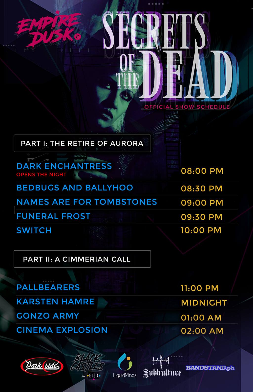 Lintech ‎Secrets of the Dead: A Halloween Party Like This Page · October 24 · Official Event Timelines are In! #sotd #halloweenph #empiredusk