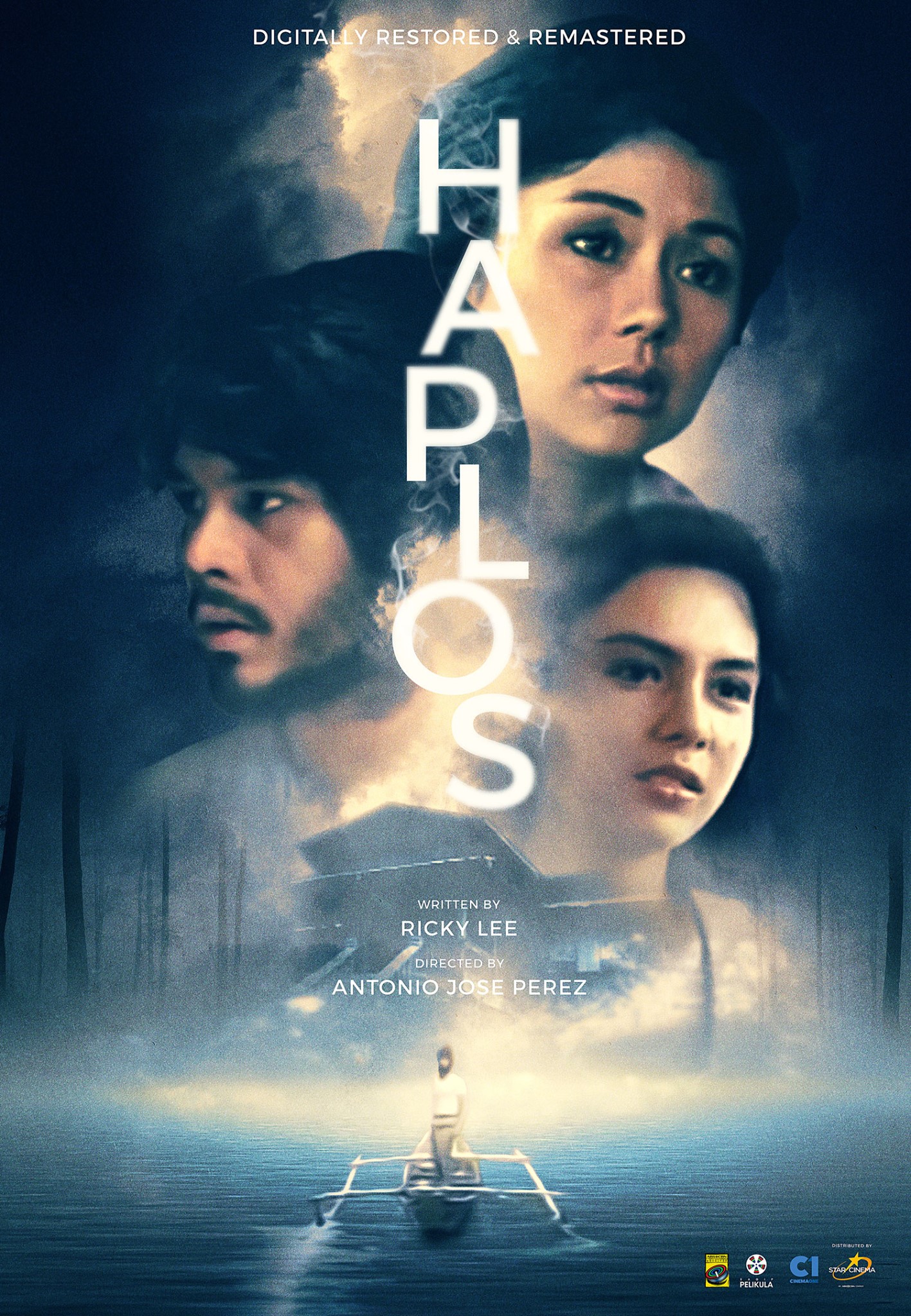 Abs-Cbn Film Restoration Page Liked · November 23 · Edited · Watch the restored HAPLOS and TATLONG TAONG WALANG DIYOS at UP Diliman, Cine Adarna! Nov 23 Haplos | 5PM Tatlong Taong Walang Diyos | 7:30PM Dec 2 Tatlong Taong Walang Diyos | 5PM Haplos | 7:30PM #SagipPelikula #TatlongTaongWalangDiyos #Haplos #ABSCBNFilmRestoration — with Noy Lauzon and Cine Adarna.