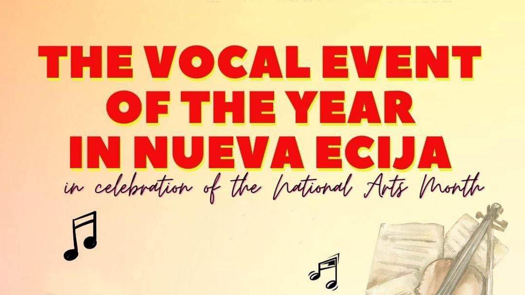 The Vocal Event Of The Year In Nueva Ecija Agimat Sining At