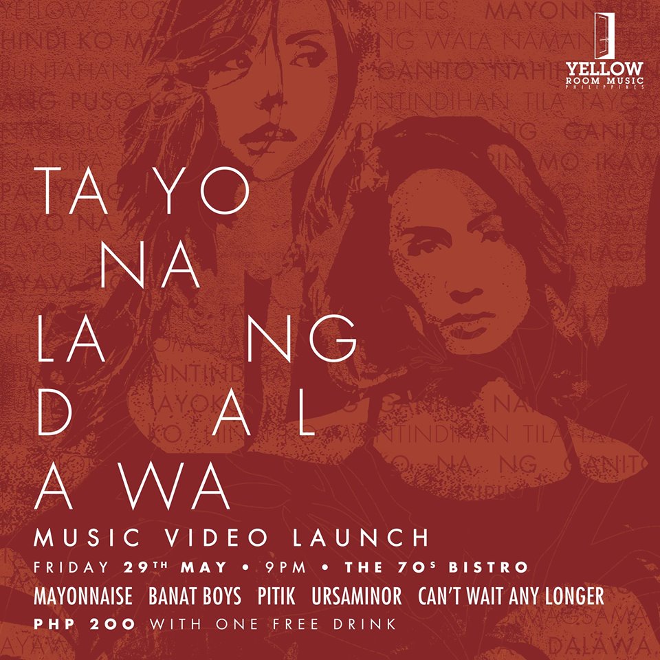 Tayo Na Lang Dalawa Music Video Launch Agimat Sining At Kulturang Pinoy 8105