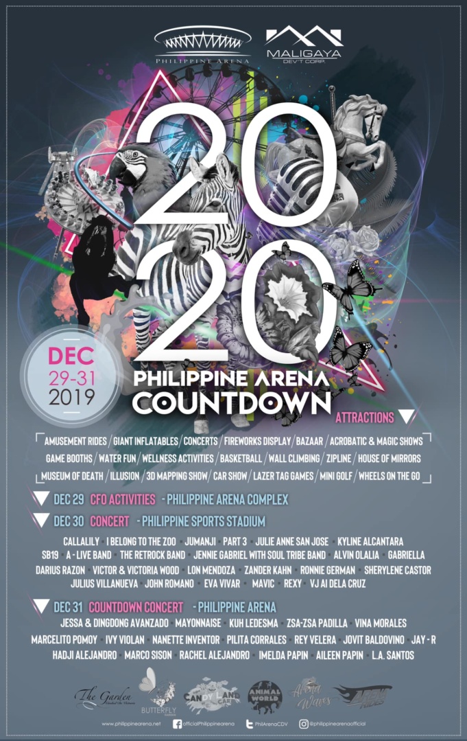 2020 Philippine Arena Countdown Agimat Sining at Kulturang Pinoy