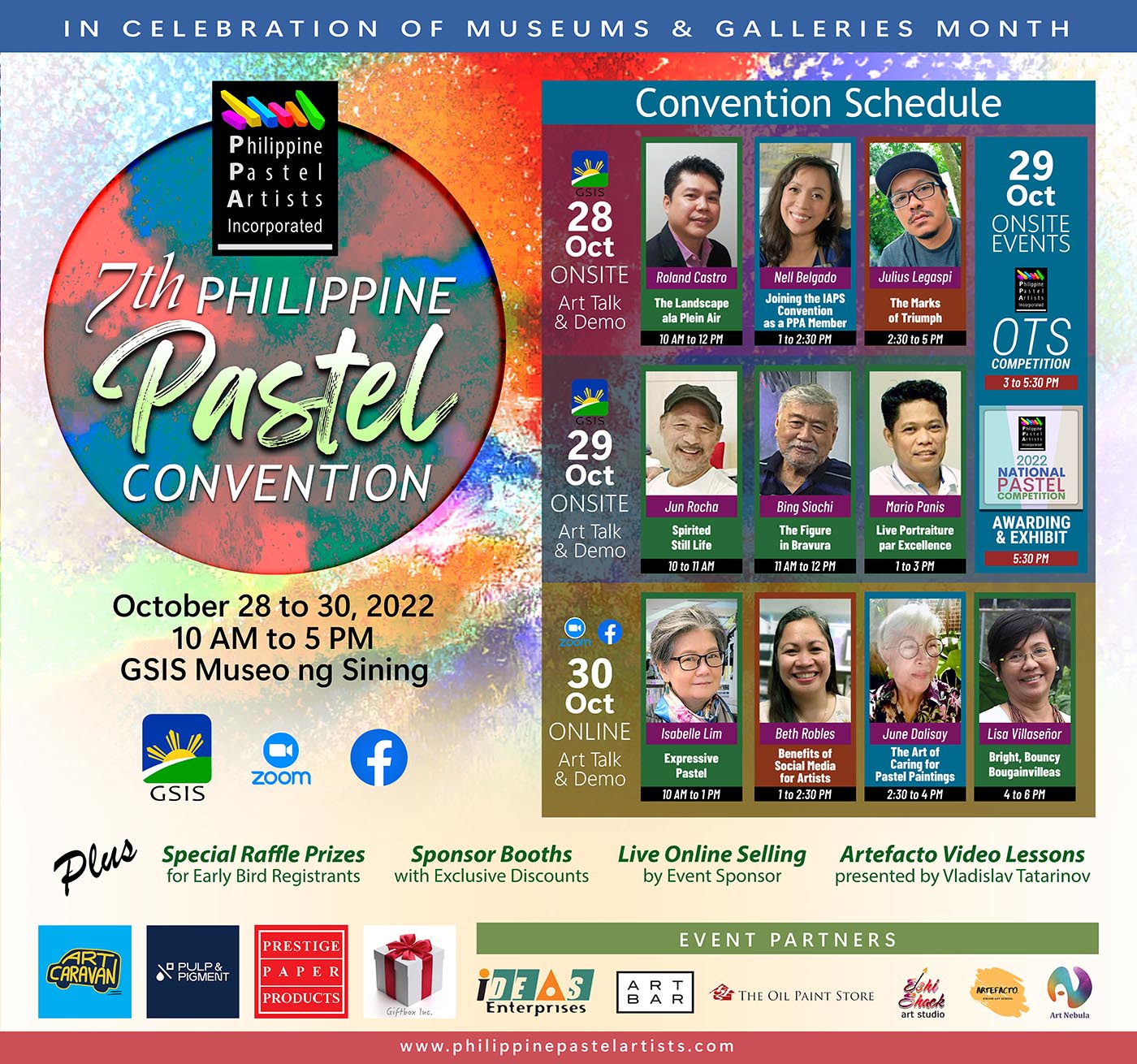 7th Philippine Pastel Convention | Agimat: Sining at Kulturang Pinoy